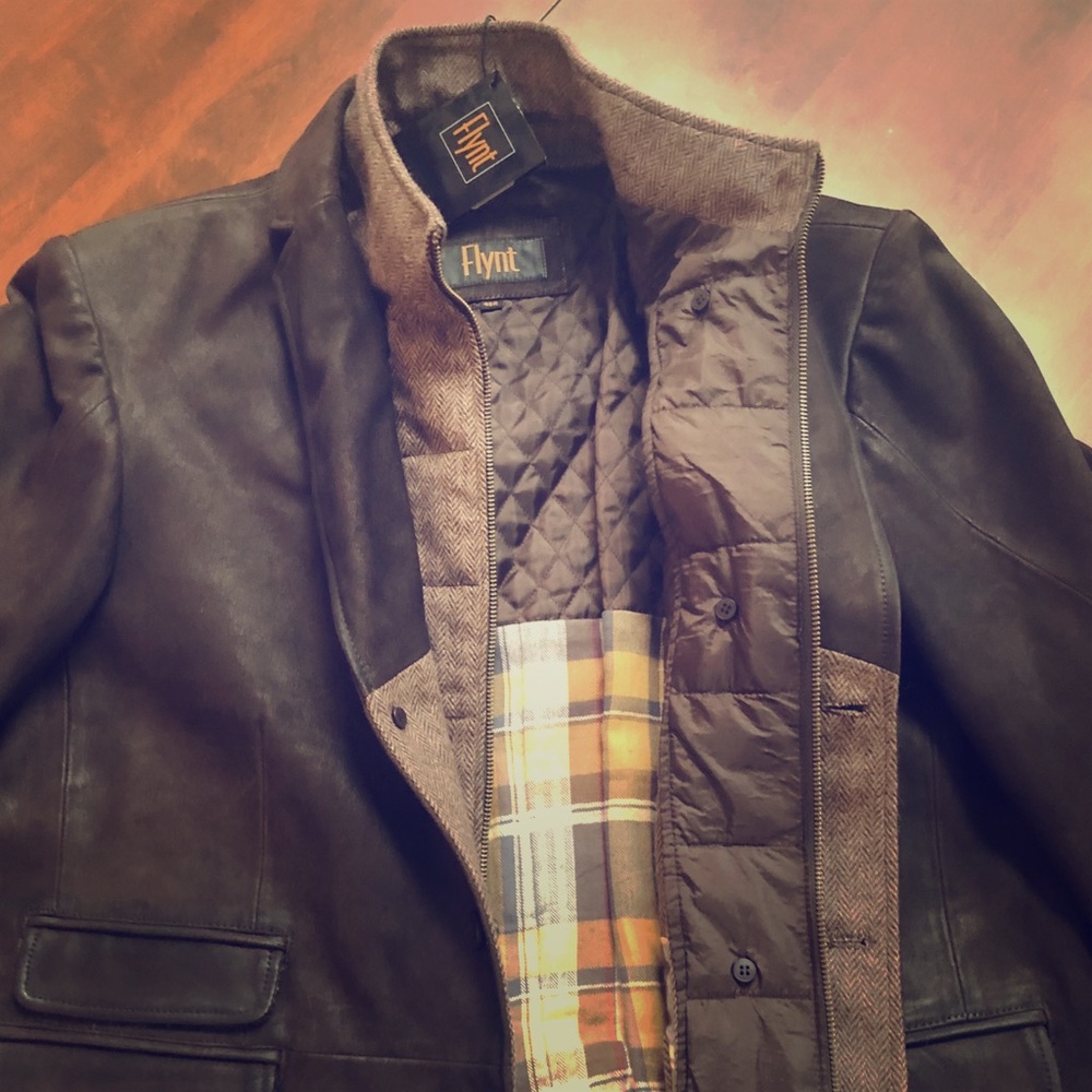 Flynt - men’s leather jacket